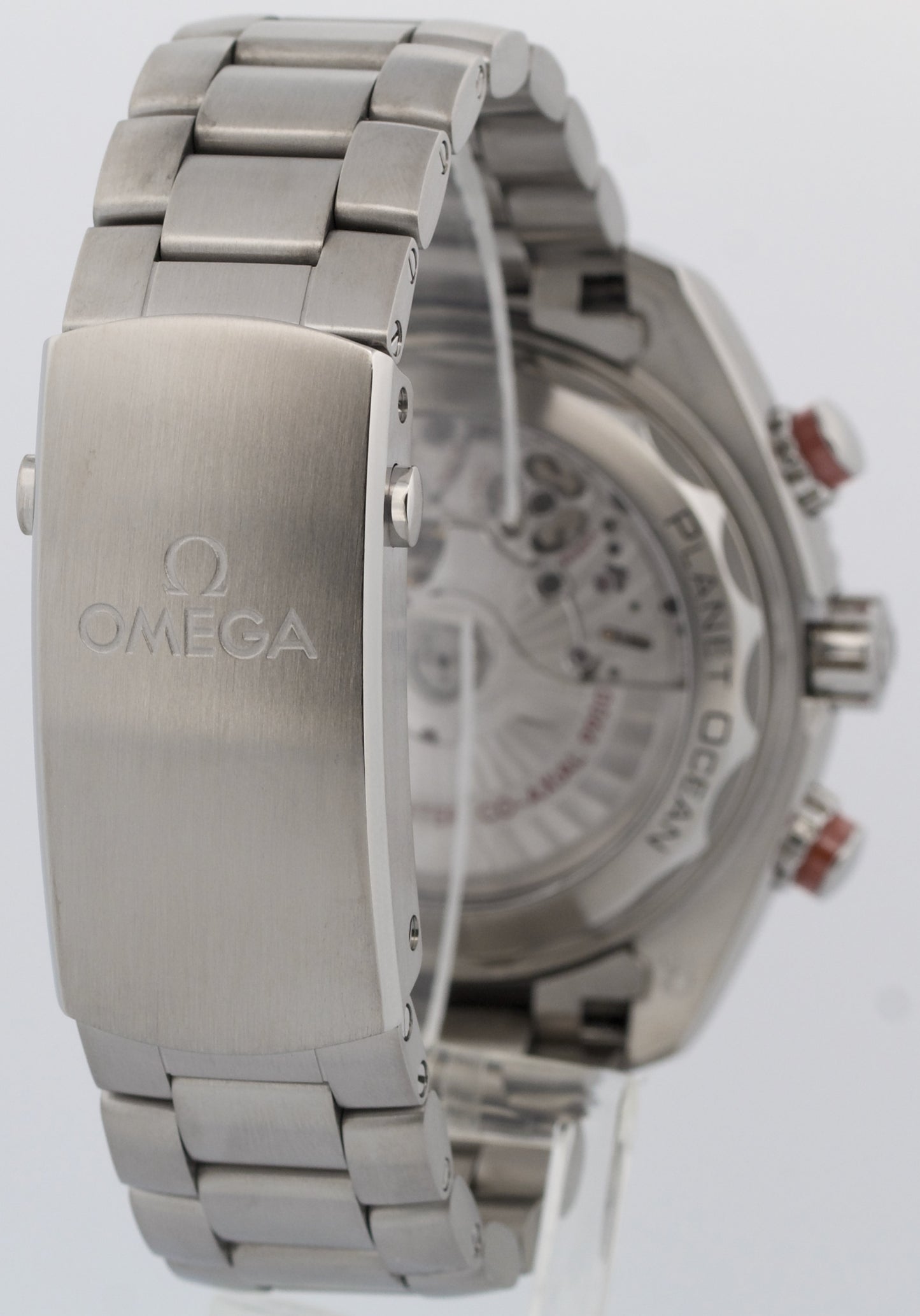 Omega Seamaster Planet Ocean 600M 45.5mm ORANGE Steel 215.30.46.51.99.001 Watch
