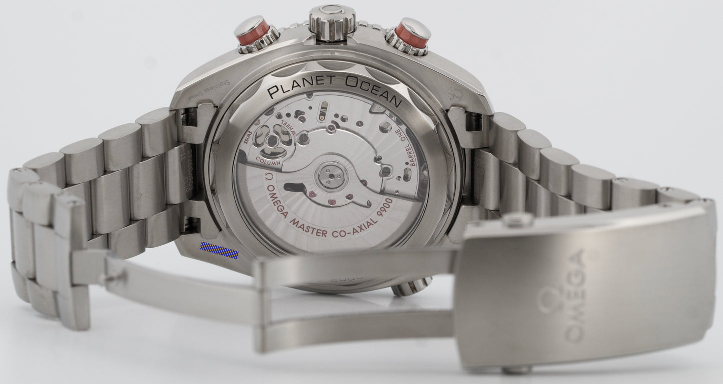 Omega Seamaster Planet Ocean 600M 45.5mm ORANGE Steel 215.30.46.51.99.001 Watch