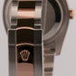 PAPERS Rolex DateJust 36mm PINK ROMAN 18K Rose Gold Steel OYSTER 116201 BOX