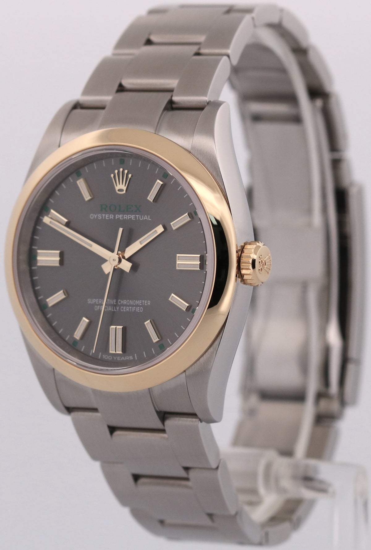 New Sept 2026 Rolex Oyster Perpetual 126003 Rhodium 36mm 18K Steel Box Papers