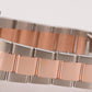 PAPERS Rolex DateJust 36mm PINK ROMAN 18K Rose Gold Steel OYSTER 116201 BOX