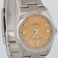 2022 PAPERS Rolex Oyster Perpetual YELLOW Stainless Steel 36mm Watch 126000 BOX