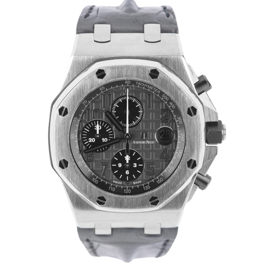 Audemars Piguet Royal Oak Chronograph ELEPHANT Gray 42mm 26470ST Watch