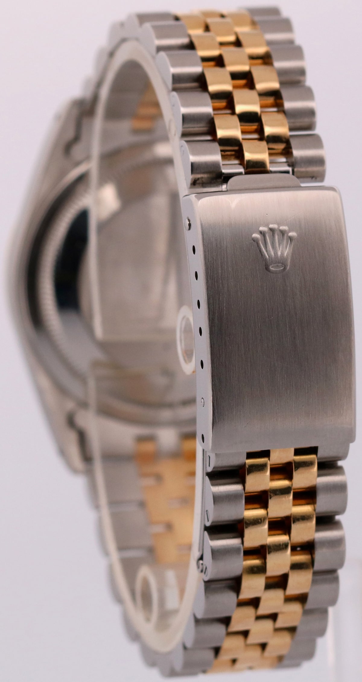 1988 Rolex DateJust 16233 36mm Champagne Two-Tone 18K Gold Steel Jubilee Watch