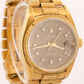 PAPERS Rolex Day-Date President 36mm BROWN DIAMOND 18K Gold BARK 18078 BOX