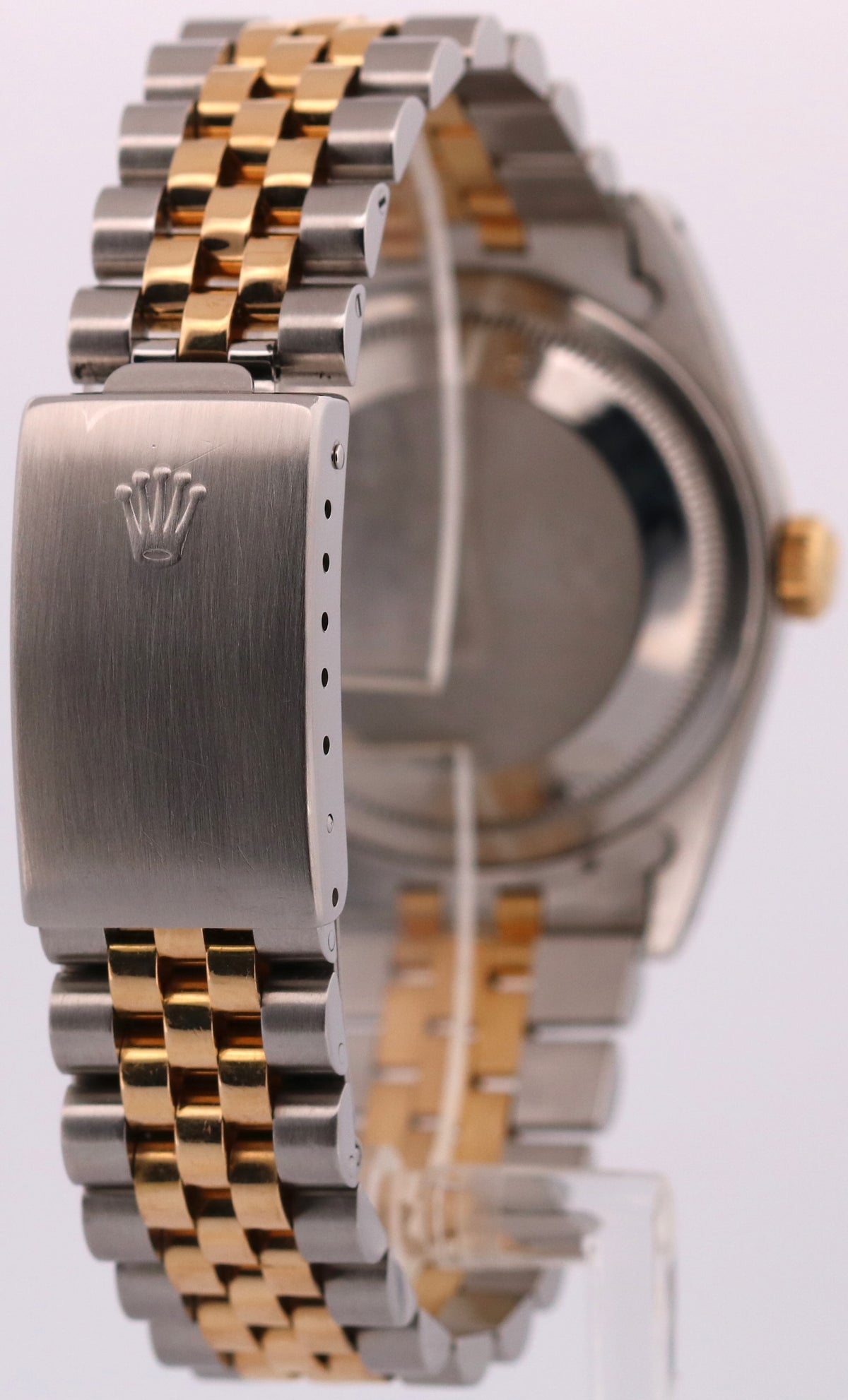 1988 Rolex DateJust 16233 36mm Champagne Two-Tone 18K Gold Steel Jubilee Watch