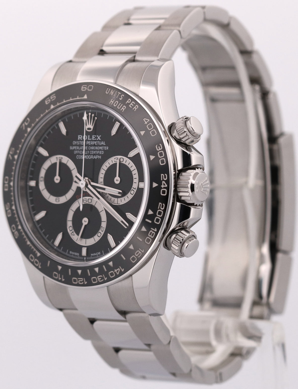 2026 Rolex Daytona Cosmograph 126500 LN Black Steel Ceramic 40mm Box Papers