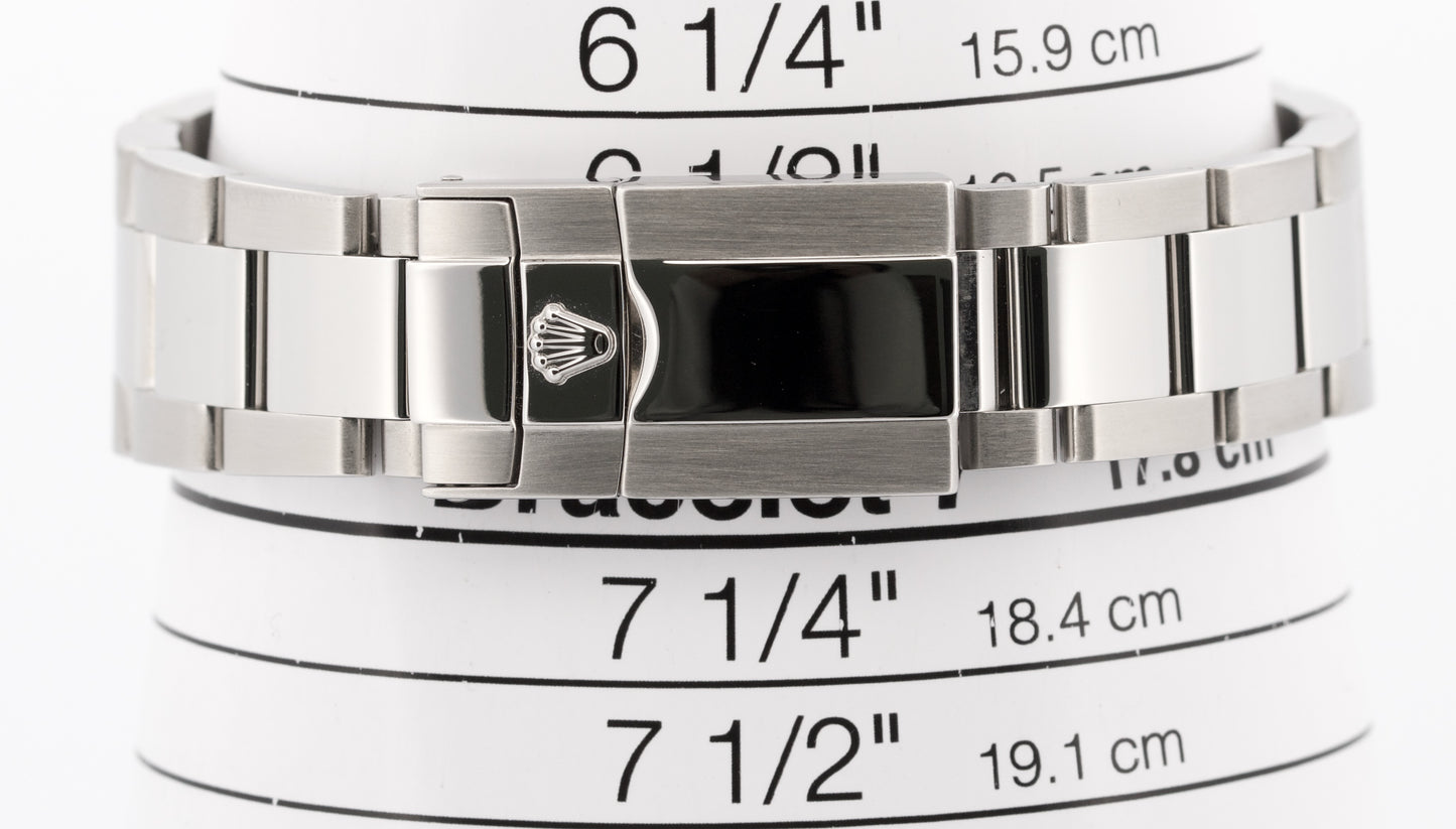 2009 PAPERS Rolex Daytona Cosmograph WHITE Stainless Steel REHAUT 116520 BOX