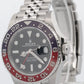 PAPERS Rolex GMT-Master II 40mm PEPSI Red Blue JUBILEE Steel 126710 BLRO BOX