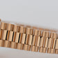 Ladies Rolex DateJust President 26mm Mother of Pearl 18K Yellow Gold 69178 Watch