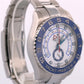 2016 Rolex Yacht-Master II 116680 44mm White Blue Hands Steel 116680 Box Papers