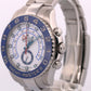 2016 Rolex Yacht-Master II 116680 44mm White Blue Hands Steel 116680 Box Papers