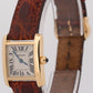 Ladies Cartier Tank Francaise IVORY 18K Gold 25mm Quartz W5000256 1820 Watch