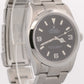2007 PAPERS Rolex Explorer I BLACK 36mm 3-6-9 Stainless Steel Oyster 114270 BOX