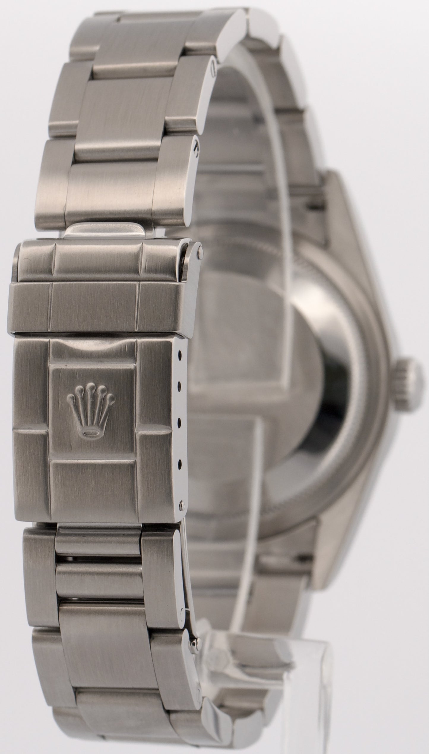 2007 PAPERS Rolex Explorer I BLACK 36mm 3-6-9 Stainless Steel Oyster 114270 BOX