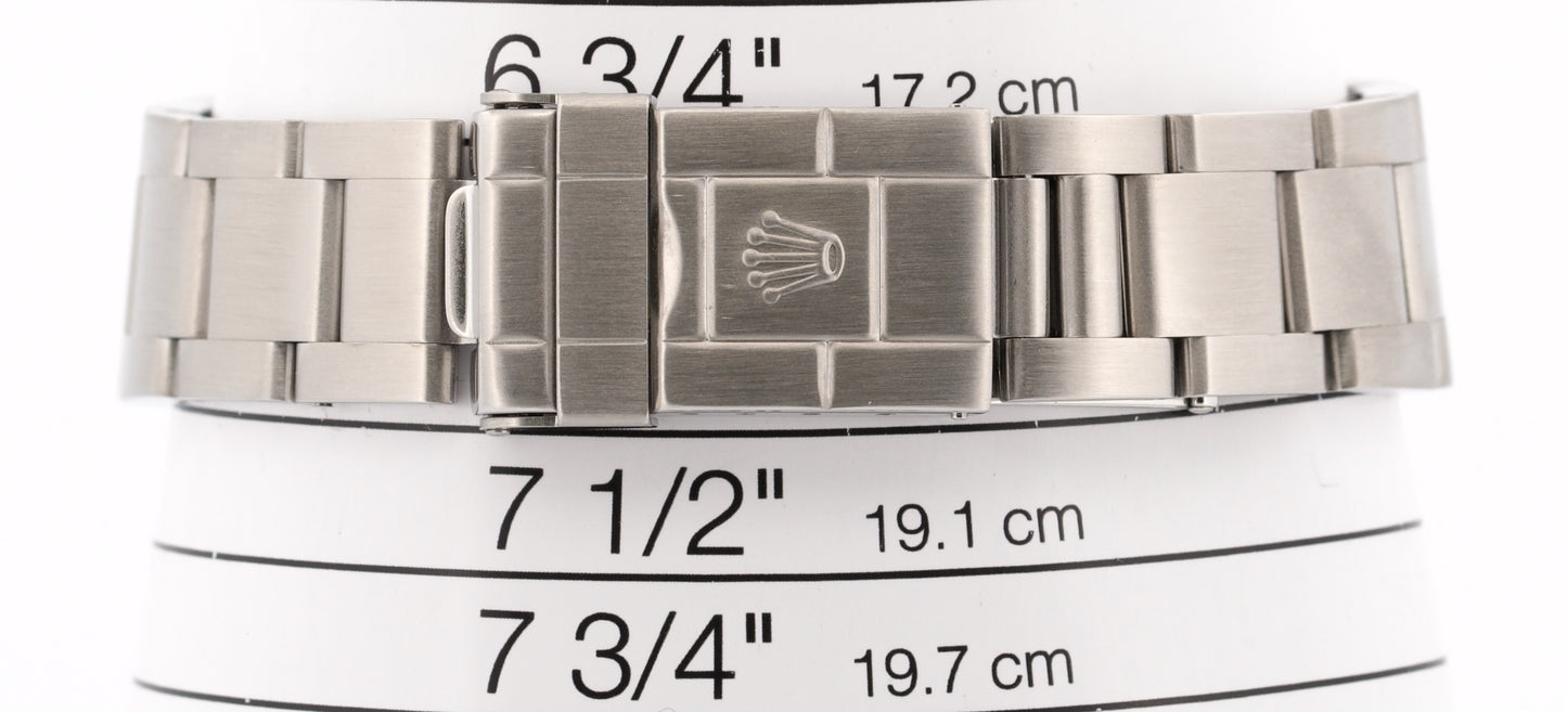 2007 PAPERS Rolex Explorer I BLACK 36mm 3-6-9 Stainless Steel Oyster 114270 BOX