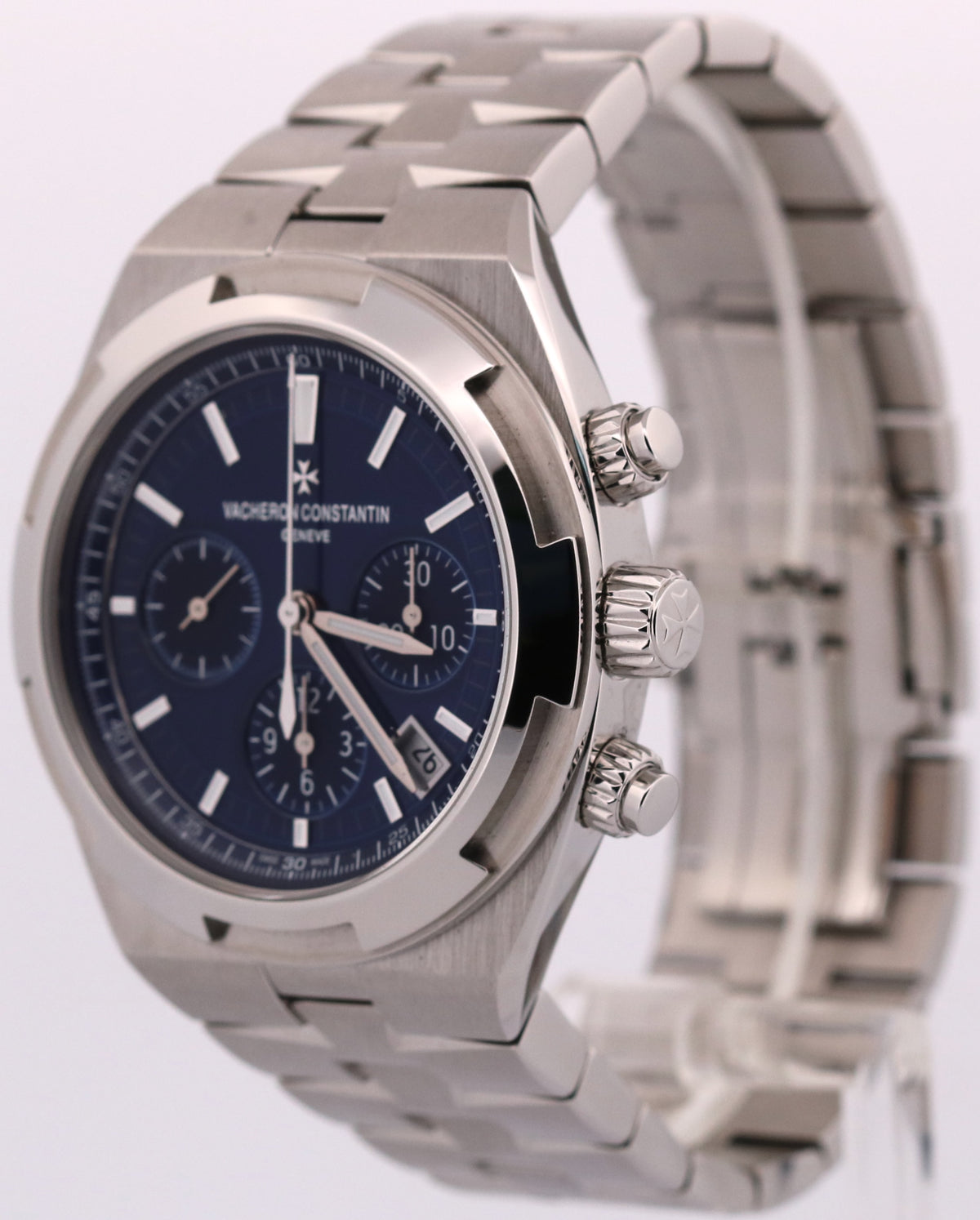 2020 Vacheron Constantin Overseas 5500V/110A-B148 Blue Steel 42mm Box Papers