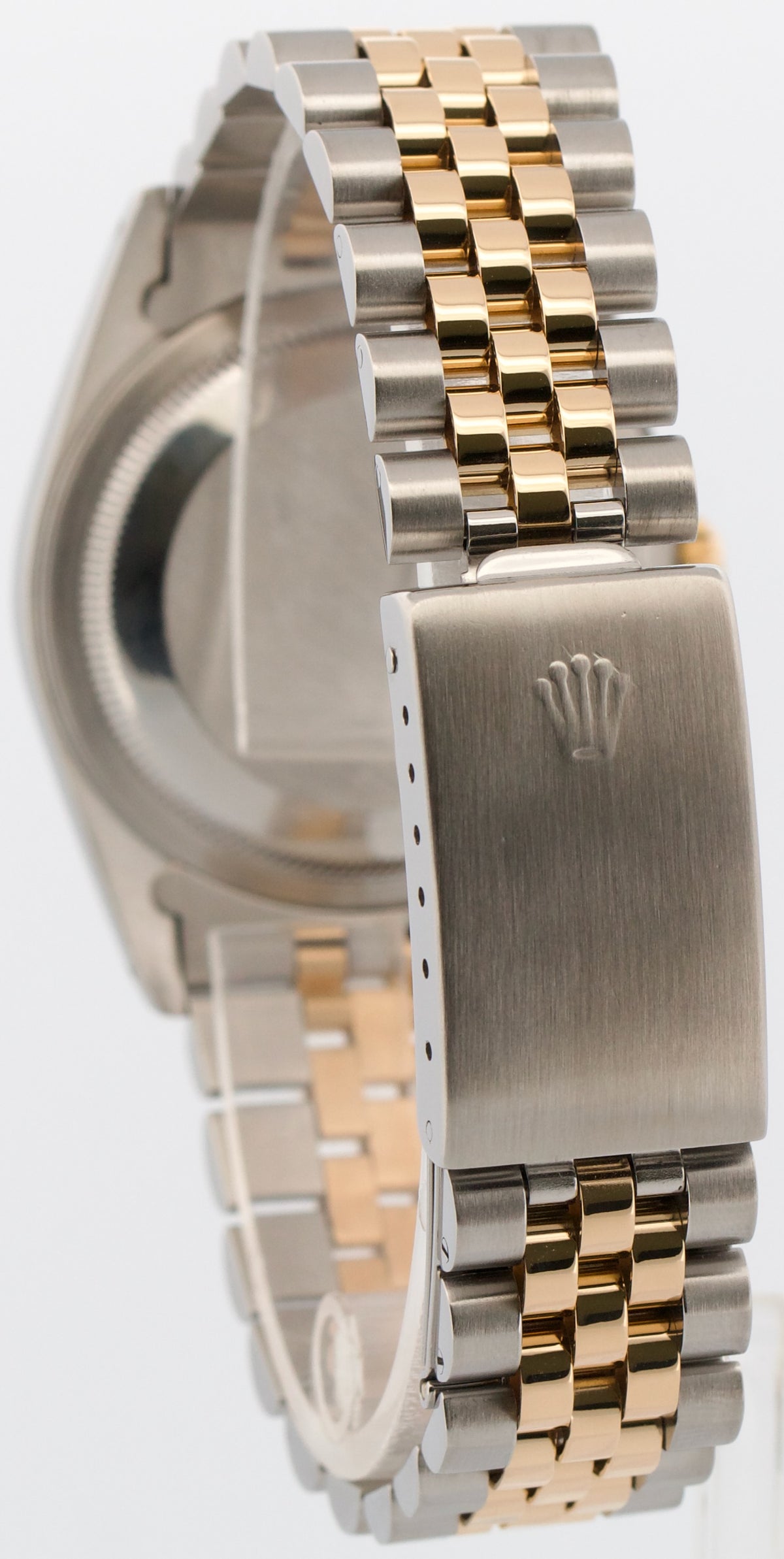 Rolex DateJust 16233 Purple Computer 18K Yellow Gold Steel Jubilee 36mm Watch