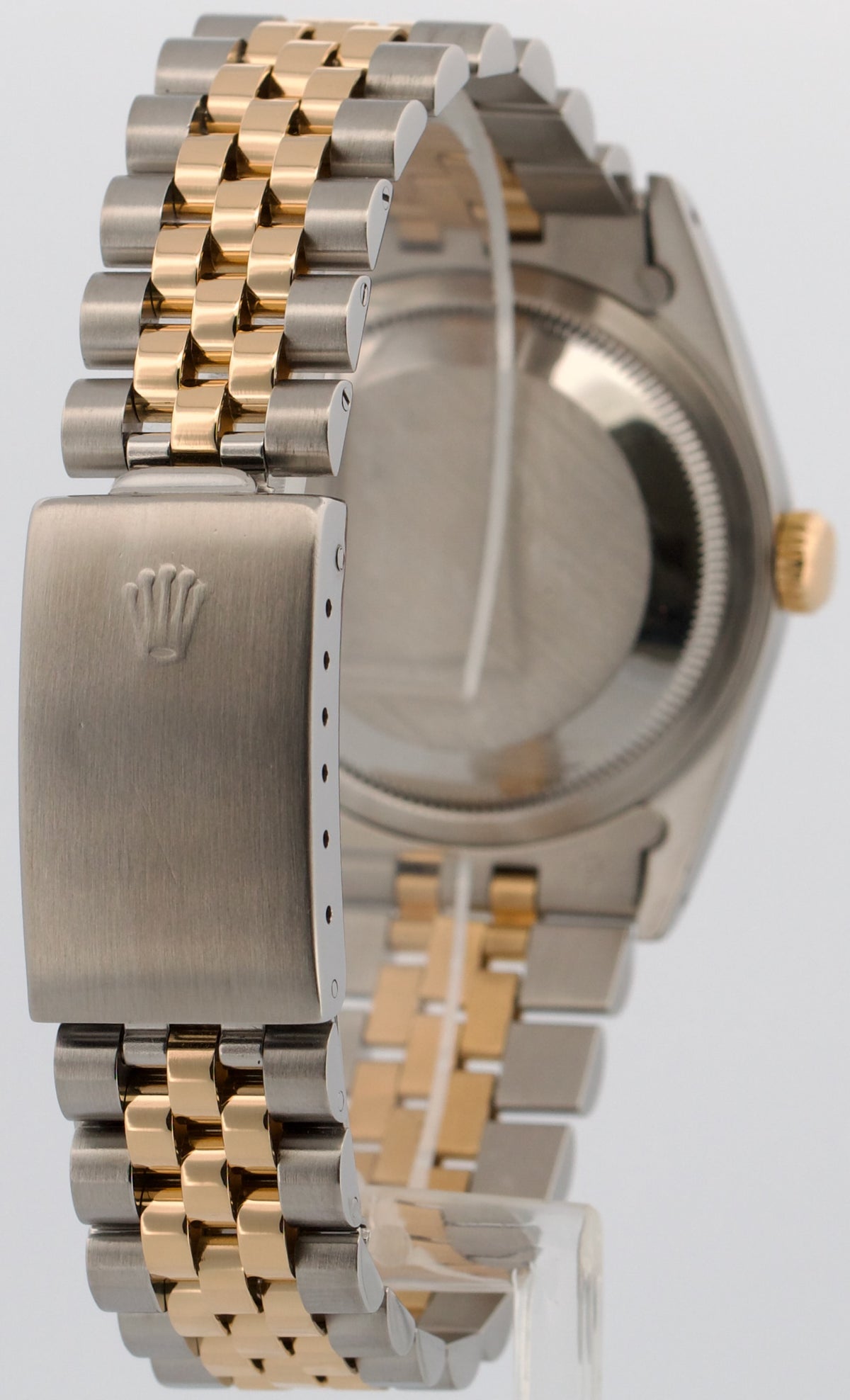 Rolex DateJust 16233 Purple Computer 18K Yellow Gold Steel Jubilee 36mm Watch