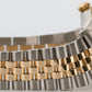 Rolex DateJust 16233 Purple Computer 18K Yellow Gold Steel Jubilee 36mm Watch