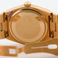 Rolex OysterQuartz Day-Date 18K Factory Blue Computer Arabic 19018 Box Papers