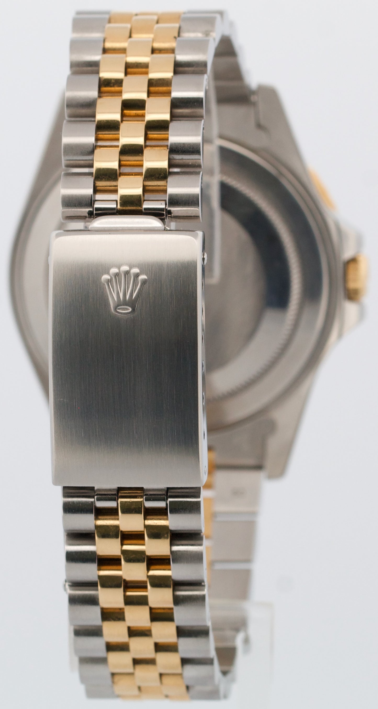 Rolex GMT-Master II ROOT BEER Two-Tone 18K Gold JUBILEE Steel Brown 16713 Watch