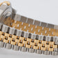 Rolex GMT-Master II ROOT BEER Two-Tone 18K Gold JUBILEE Steel Brown 16713 Watch