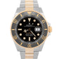 PAPERS Rolex Sea-Dweller 43mm Two-Tone 18K Gold Stainless Black 126603 Watch BOX