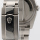 Unpolished 2007 Rolex DateJust 116264 Turn-O-Graph White 18K Steel Box Papers