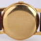 VINTAGE IWC Schaffhausen Bombe Lugs 18k Yellow Gold Silver 36mm Manual Watch