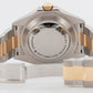 PAPERS Rolex Sea-Dweller 43mm Two-Tone 18K Gold Stainless Black 126603 Watch BOX