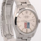 UNPOLISHED Rolex Oyster Perpetual Air-King SILVER DOMINOS Steel MK1 34mm 5500