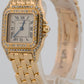 Ladies Cartier Panthere 86691 WF3072B9 Factory Diamond 18K Quartz 22mm Watch