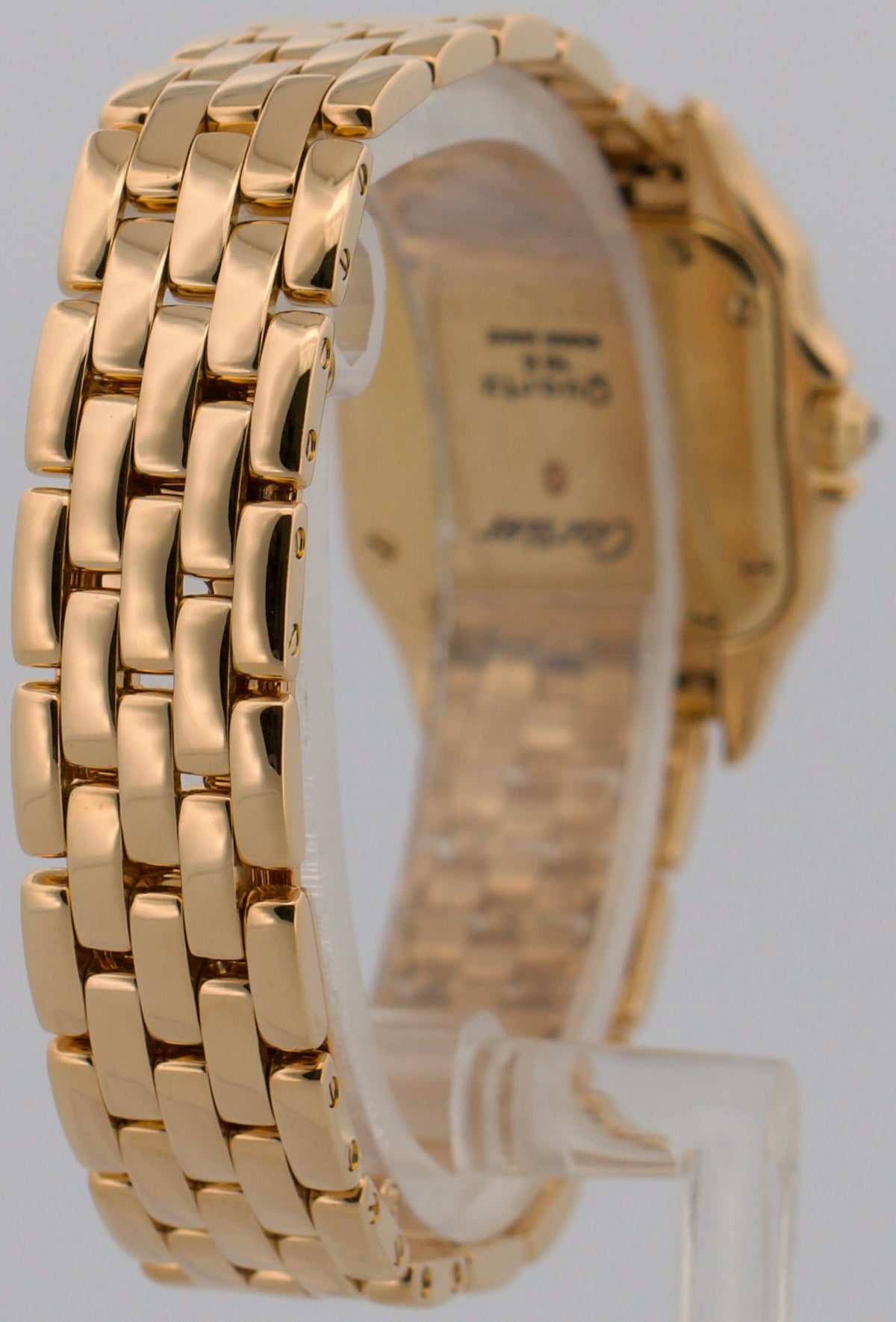 Ladies Cartier Panthere 86691 WF3072B9 Factory Diamond 18K Quartz 22mm Watch
