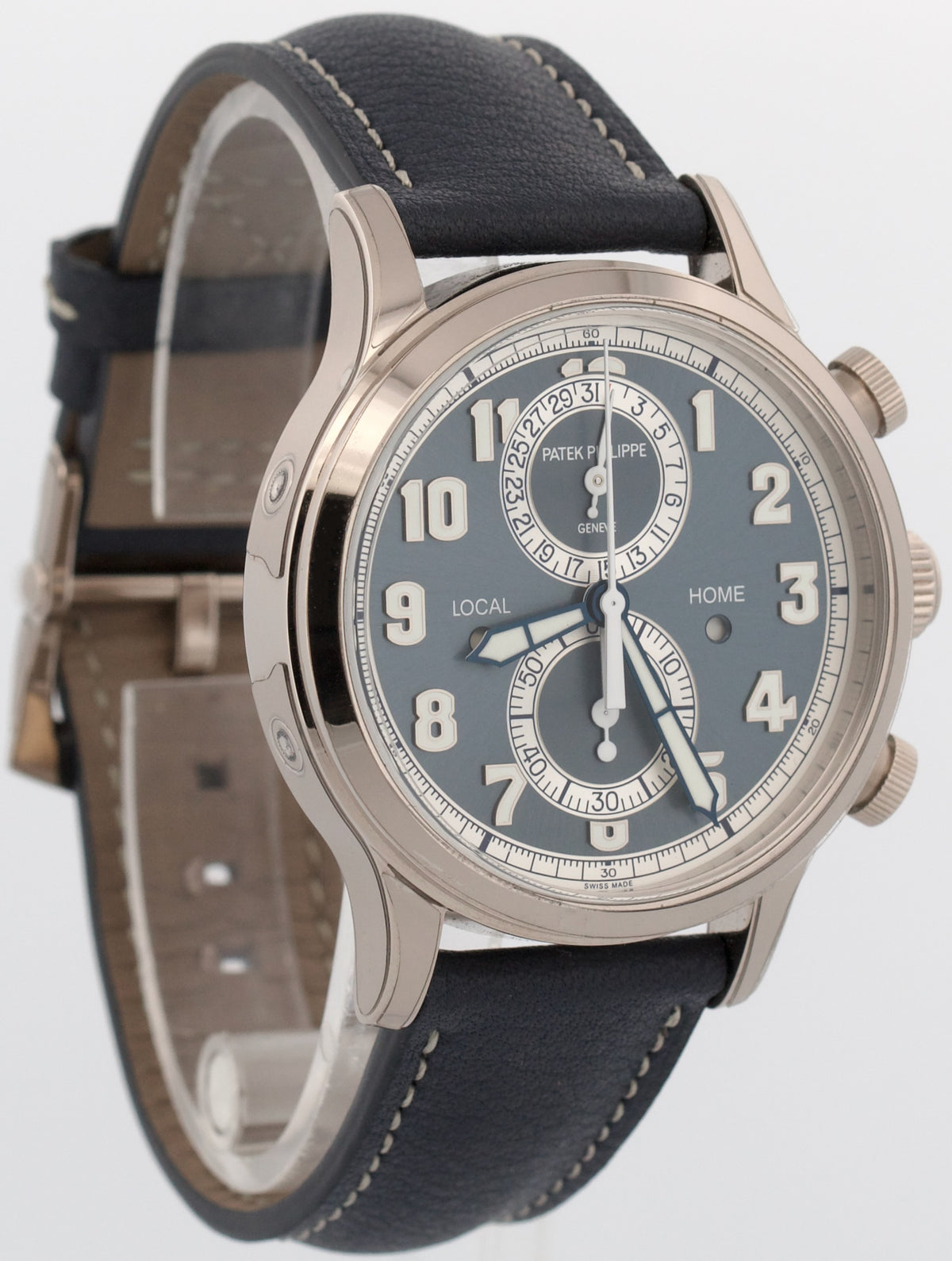 2025 Patek Philippe Travel Time Pilot 5925G-001 Blue 18K Gold 42mm Box Papers