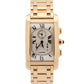 PAPERS Cartier Tank Americaine Chronoreflex 18K Gold 27mm Quartz W2601156 1730