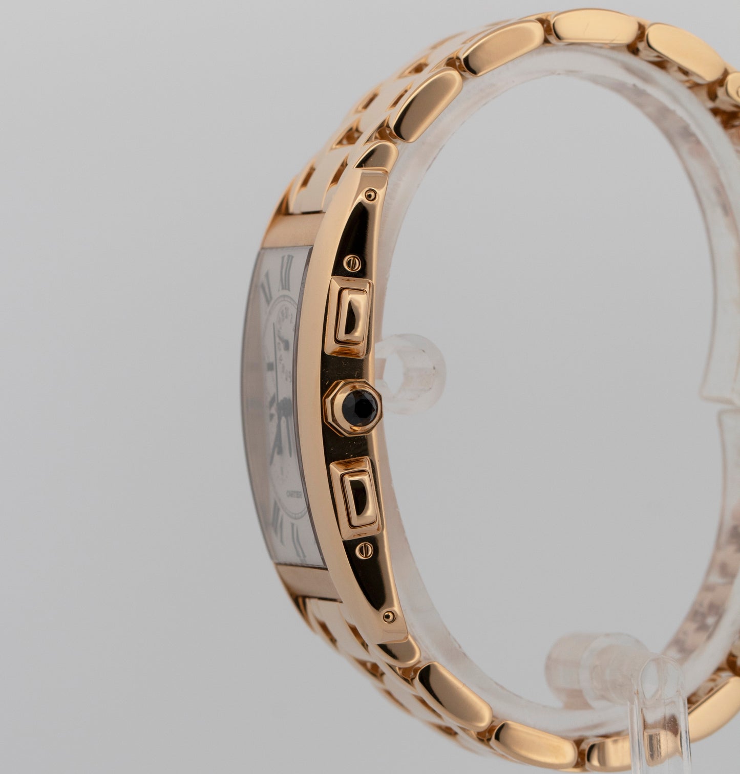 PAPERS Cartier Tank Americaine Chronoreflex 18K Gold 27mm Quartz W2601156 1730