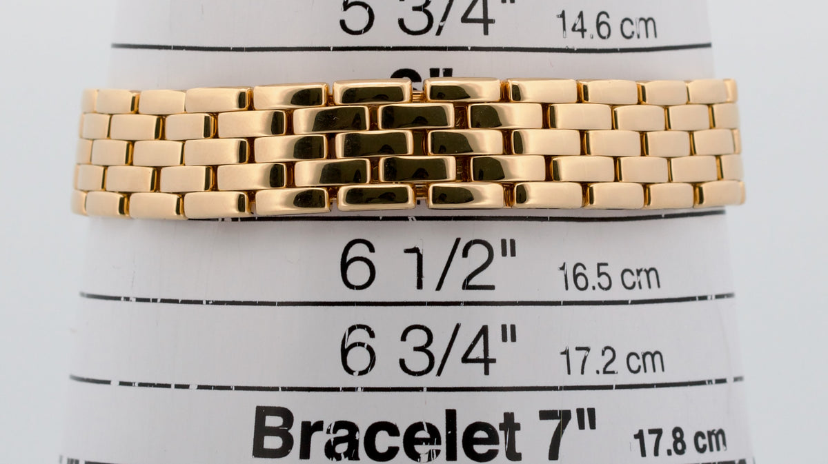 Ladies Cartier Panthere 86691 WF3072B9 Factory Diamond 18K Quartz 22mm Watch