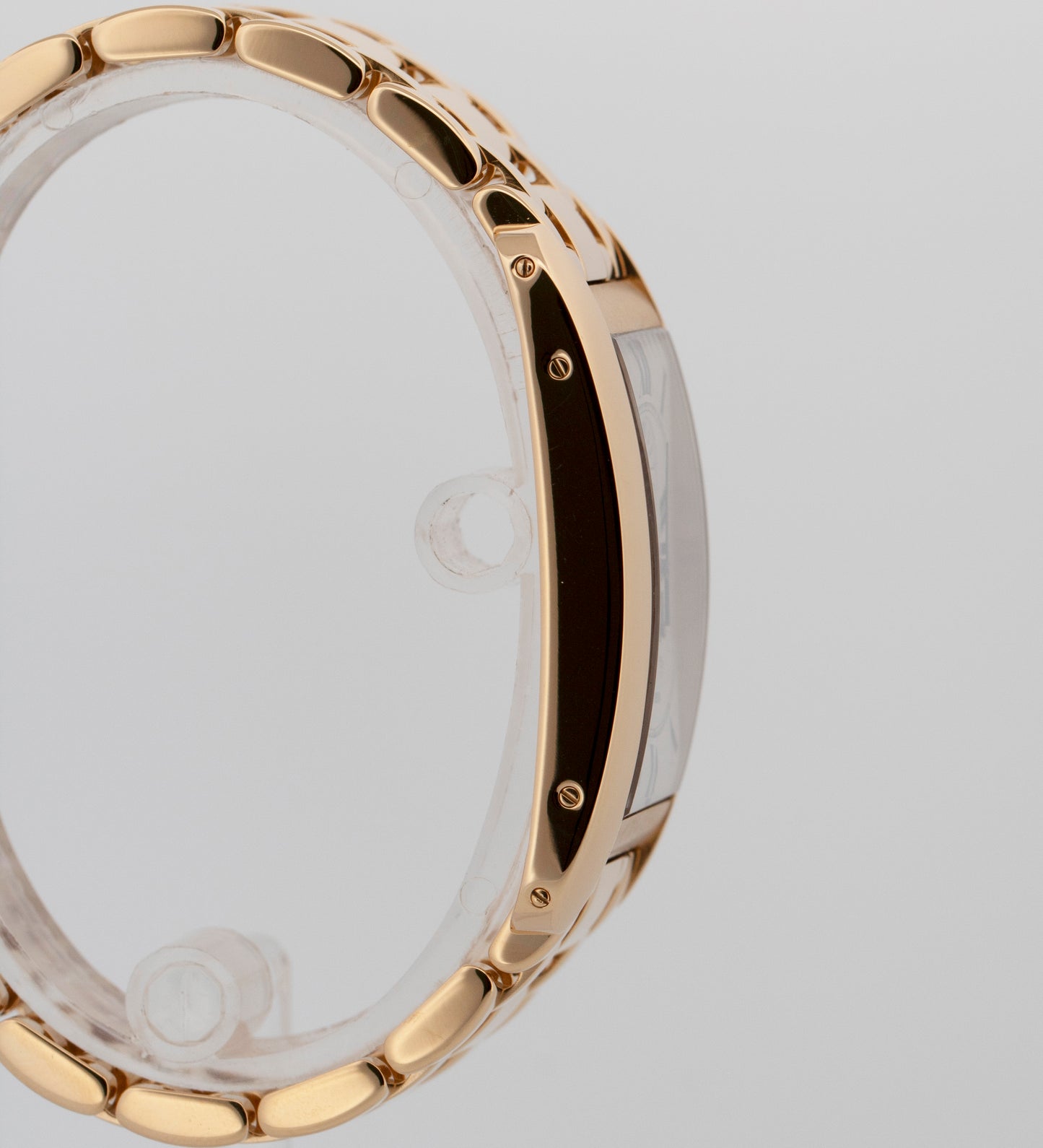 PAPERS Cartier Tank Americaine Chronoreflex 18K Gold 27mm Quartz W2601156 1730