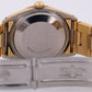 1984 Rolex Oyster Perpetual Date 15505 34mm Champagne Gold Oyster Watch Box