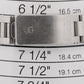 UNPOLISHED Rolex Oyster Perpetual Air-King SILVER DOMINOS Steel MK1 34mm 5500