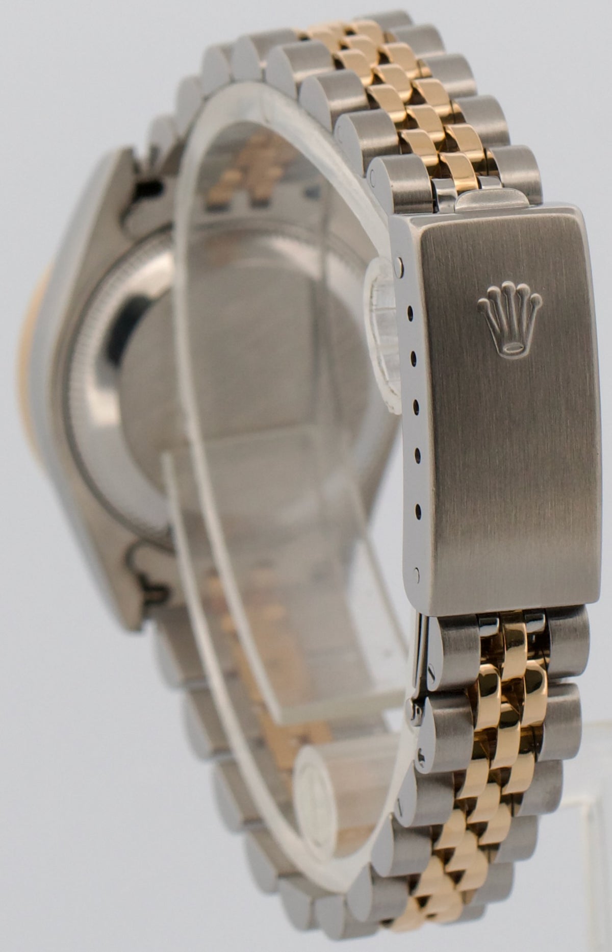 Ladies Rolex DateJust 79163 Ivory Computer Arabic Diamond 18K Steel Jubilee 26mm
