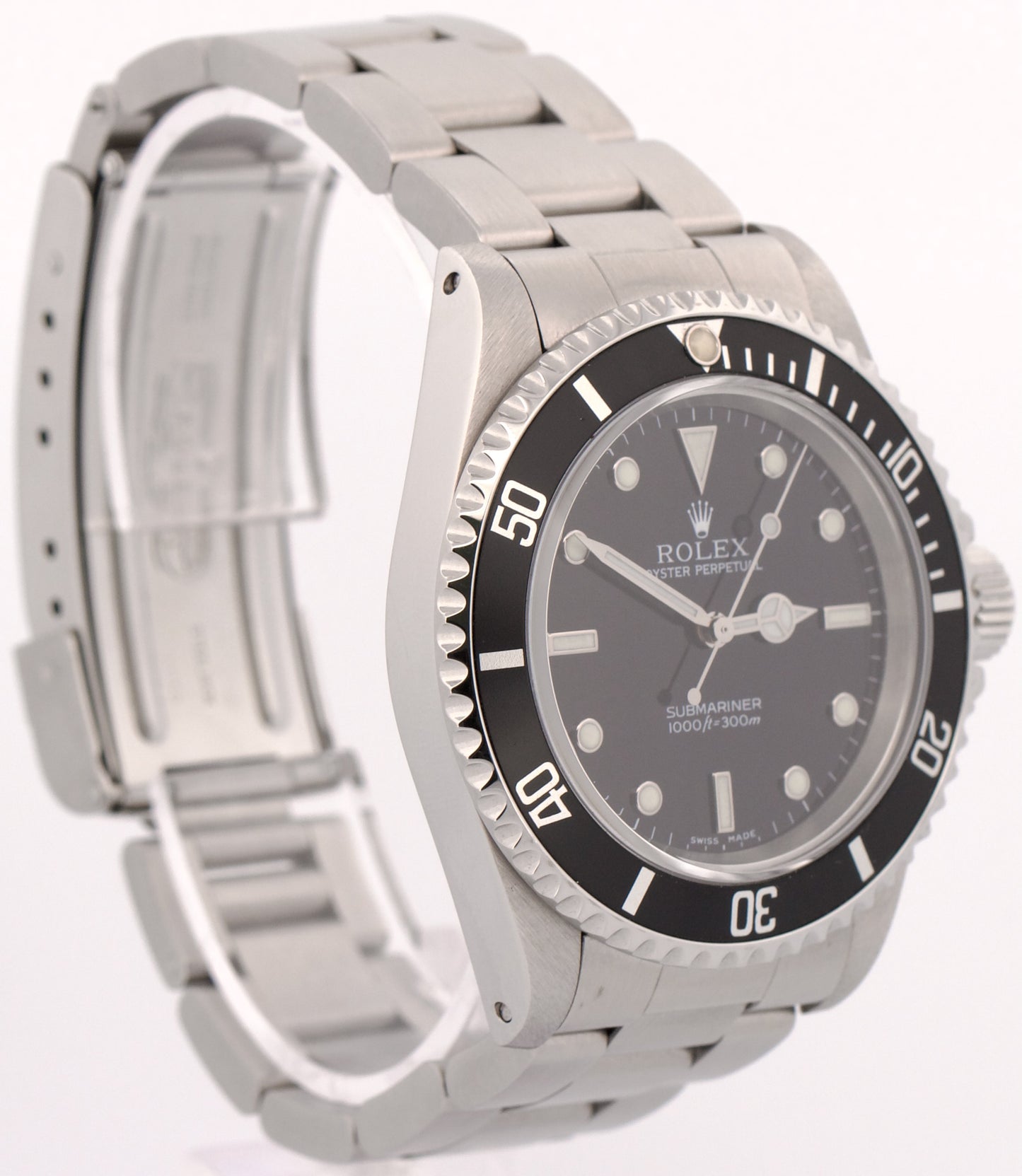 Rolex Submariner No-Date BLACK Stainless Steel Oyster Automatic 40mm 14060M