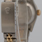 Ladies Rolex DateJust 79163 Ivory Computer Arabic Diamond 18K Steel Jubilee 26mm