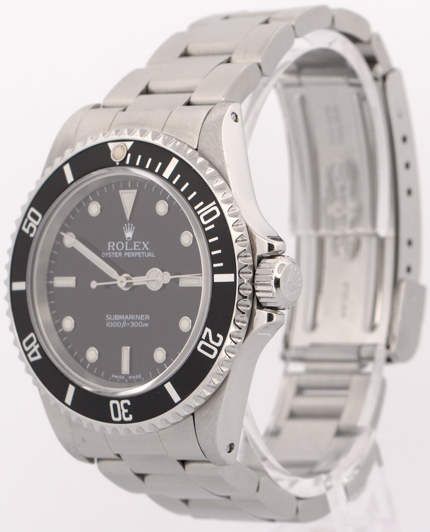 Rolex Submariner No-Date BLACK Stainless Steel Oyster Automatic 40mm 14060M