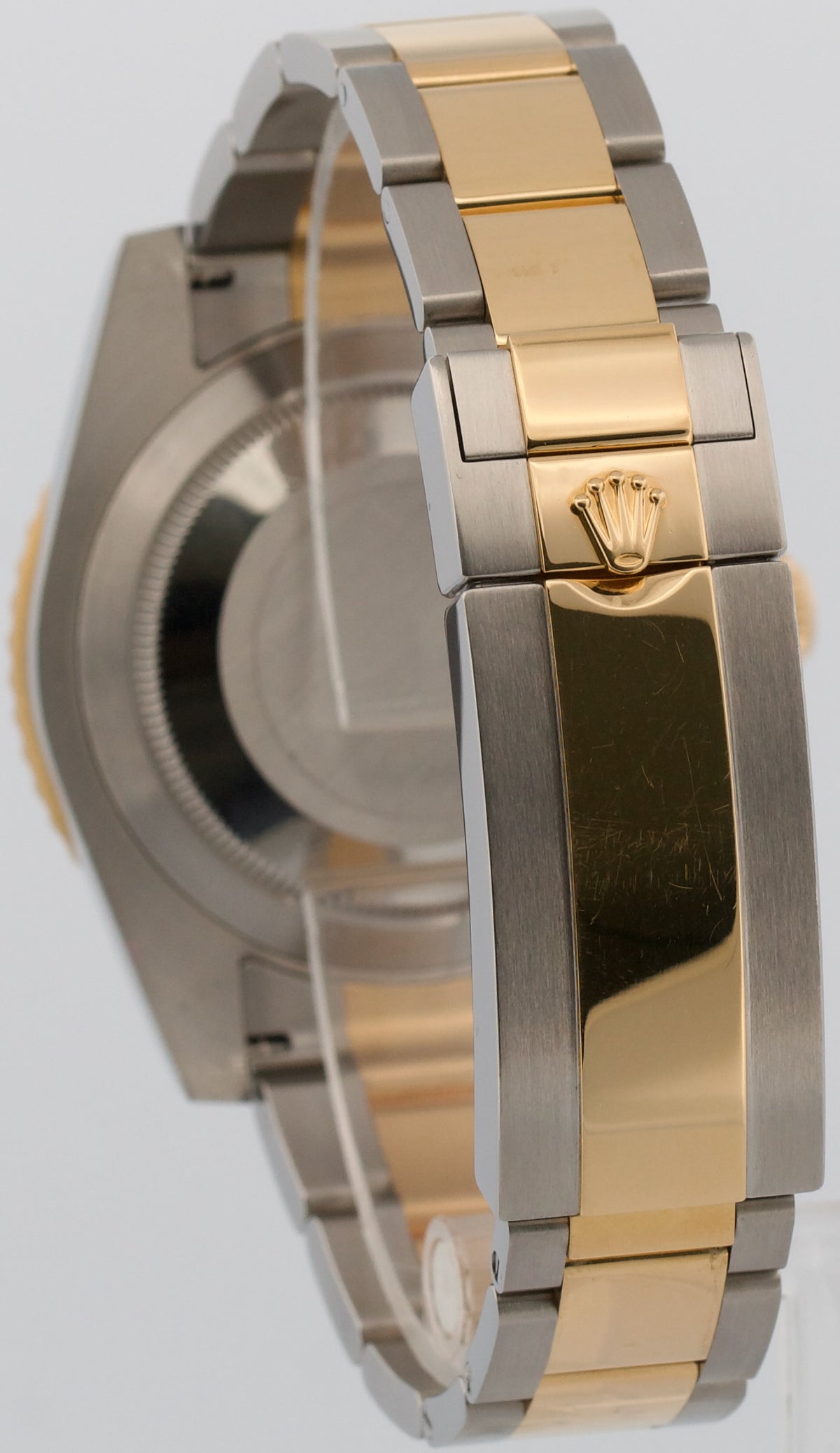 Unpolished 2019 Rolex Submariner Date BLUE 18K Steel 40mm 116613 LB Box Papers