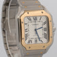2023 Cartier Santos 4072 W2SA0009 Silver White 18K Gold Steel 39.8mm Box Papers