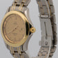 Omega Seamaster 2311.10.00 Champagne 18K Gold Steel Quartz 36mm Watch Box Papers