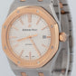 PAPERS Audemars Piguet Royal Oak WHITE Steel Gold 41mm 15400SR.OO.1220SR.01 BOX