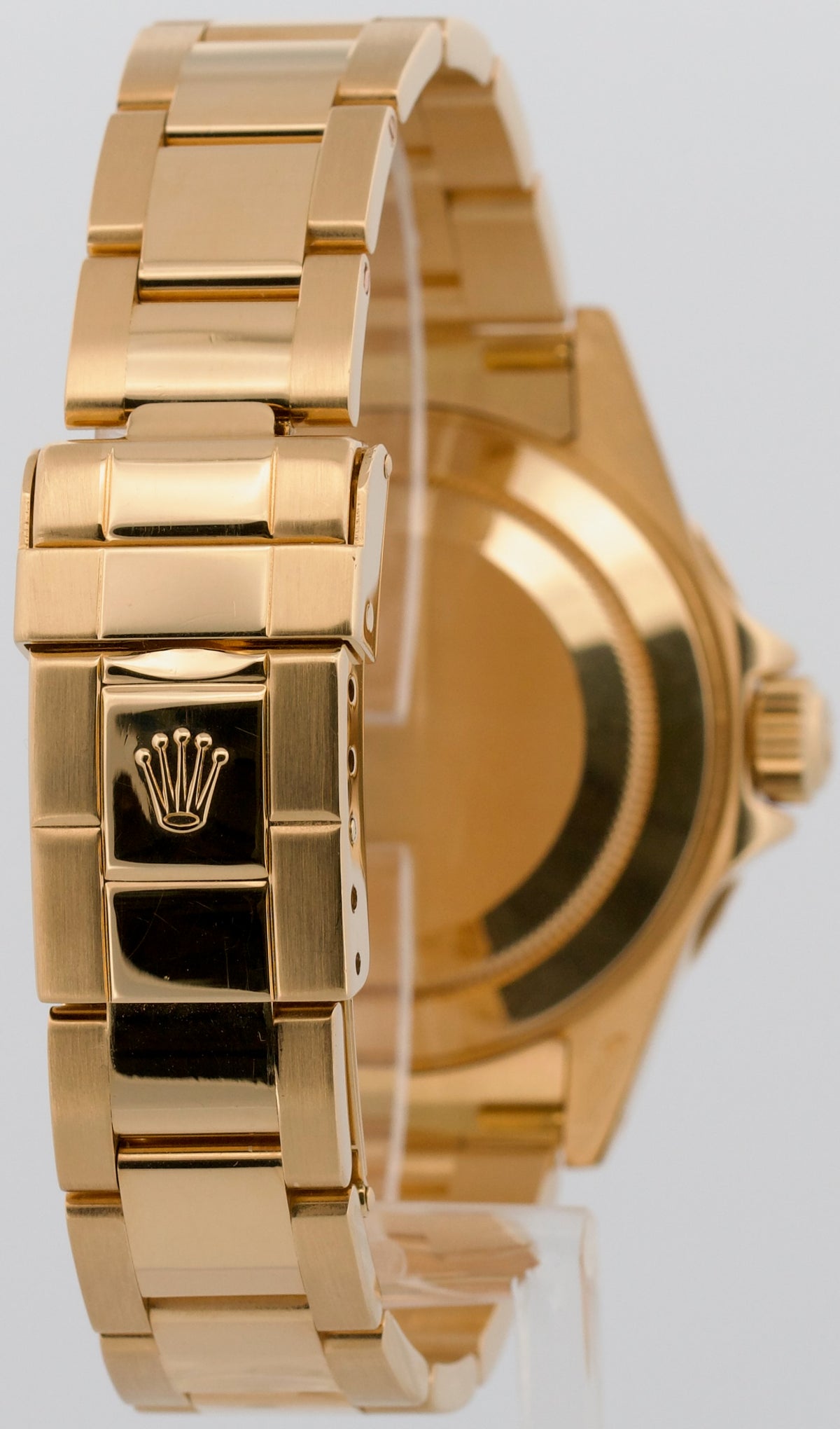 1991 Rolex Yacht-Master 16628 White 18K Yellow Gold 40mm Oyster Automatic Watch